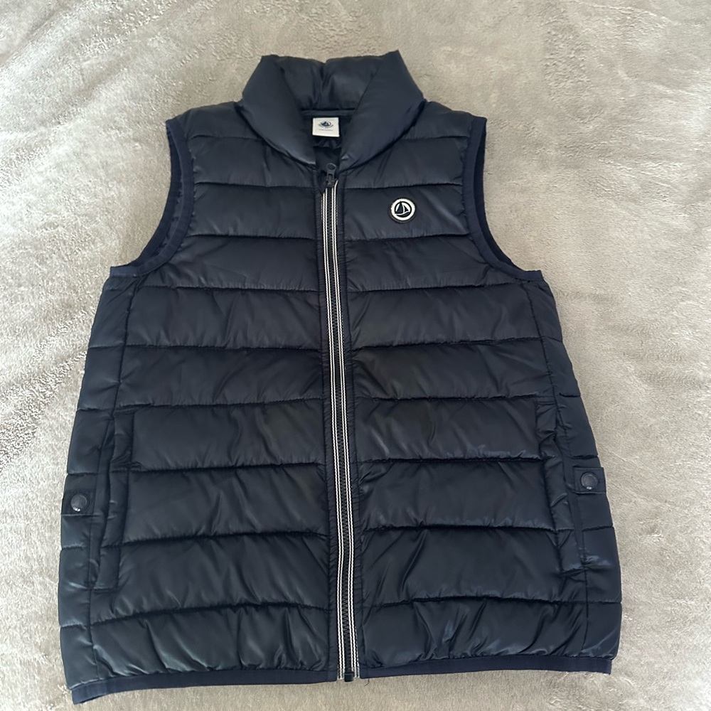 Kids Black Puffer Vest